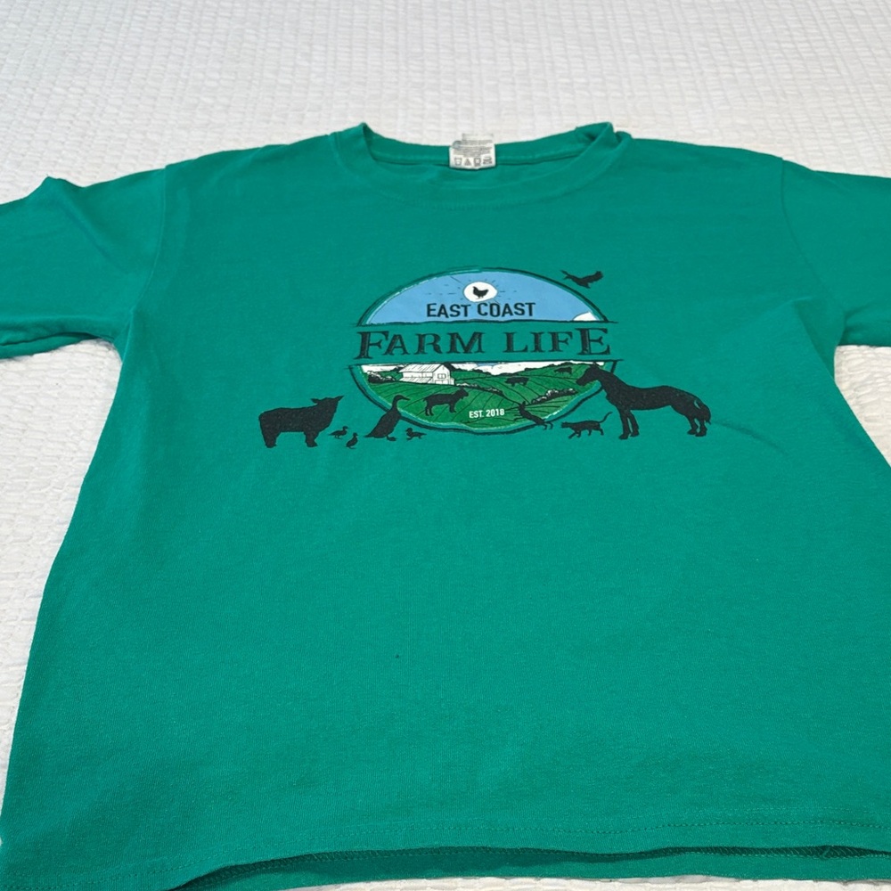 East Coast  Farm Life Graphic T-Shirt